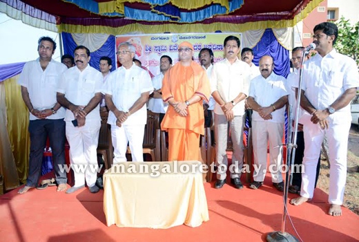 Foundation laid for mini park at Bejai 1